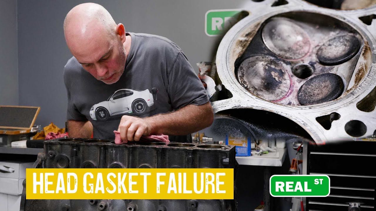 2JZ Engine Head Gasket Failure - What Does The Damage Look Like Inside? (Teardown)