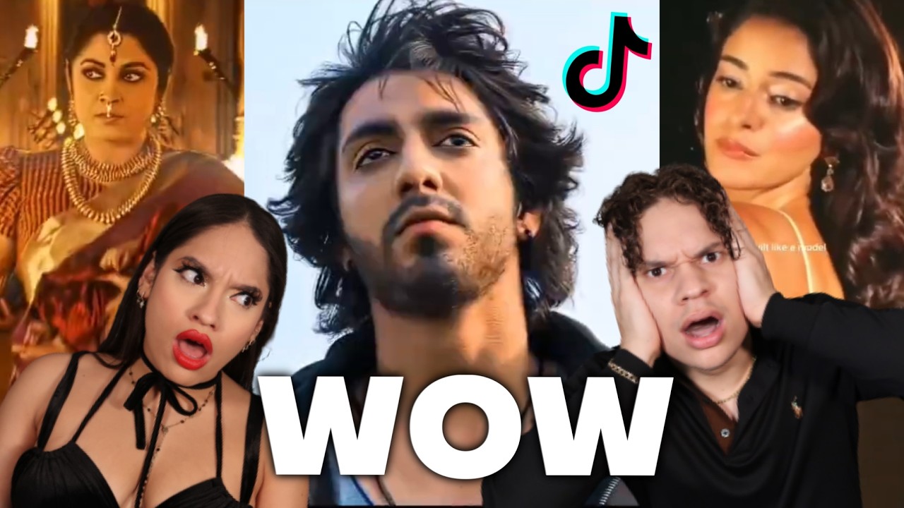 TikTok Bollywood edits are FIRE! Latinos react to Bollywood TIKTOK Edits