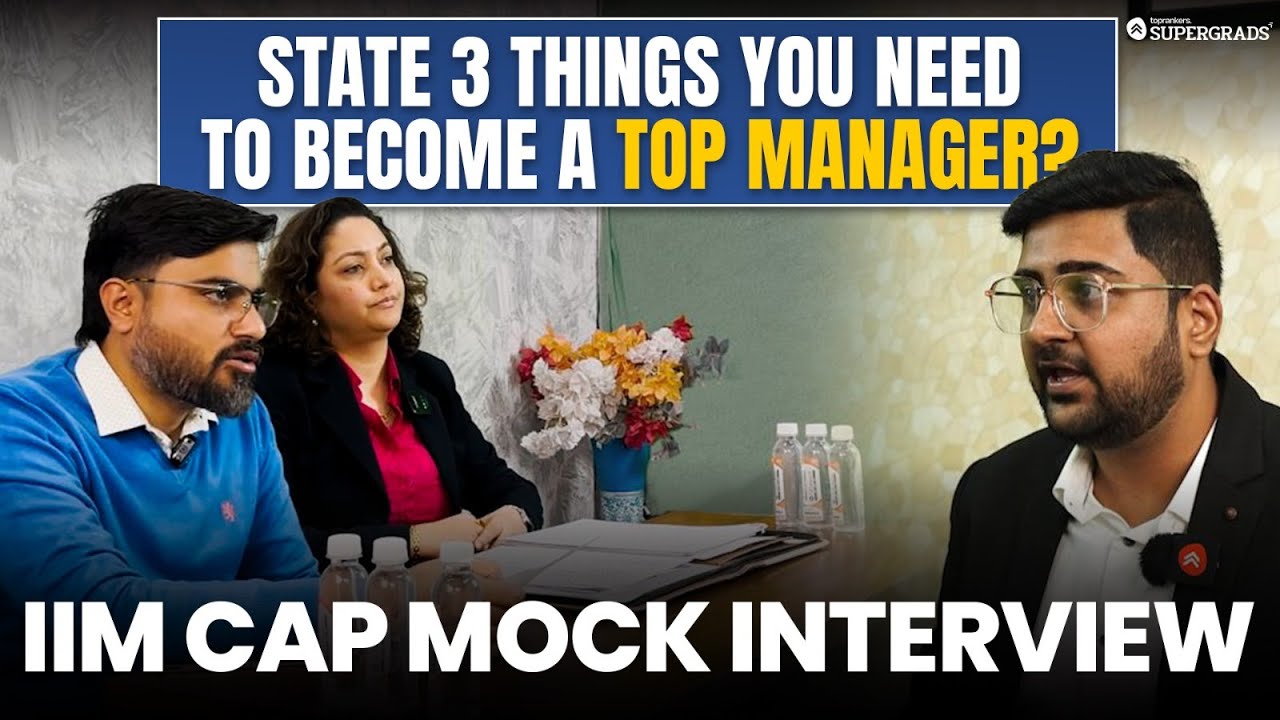 IIM CAP Mock Interview with Khushal Mehrotra 🎤| Personal Interview Prep for CAT Aspirants 🚀✍🏻