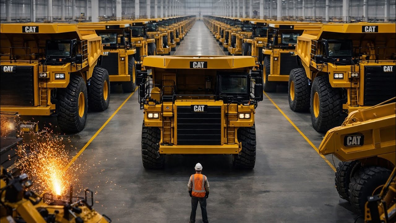 Building The Beast: Inside The Production of Caterpillar's Largest Machines