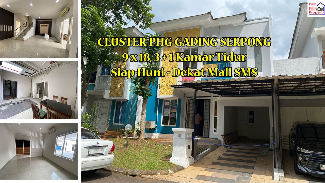 CLUSTER PHG GADING SERPONG SIAP HUNI 9 X 16 #rumahgadingserpong