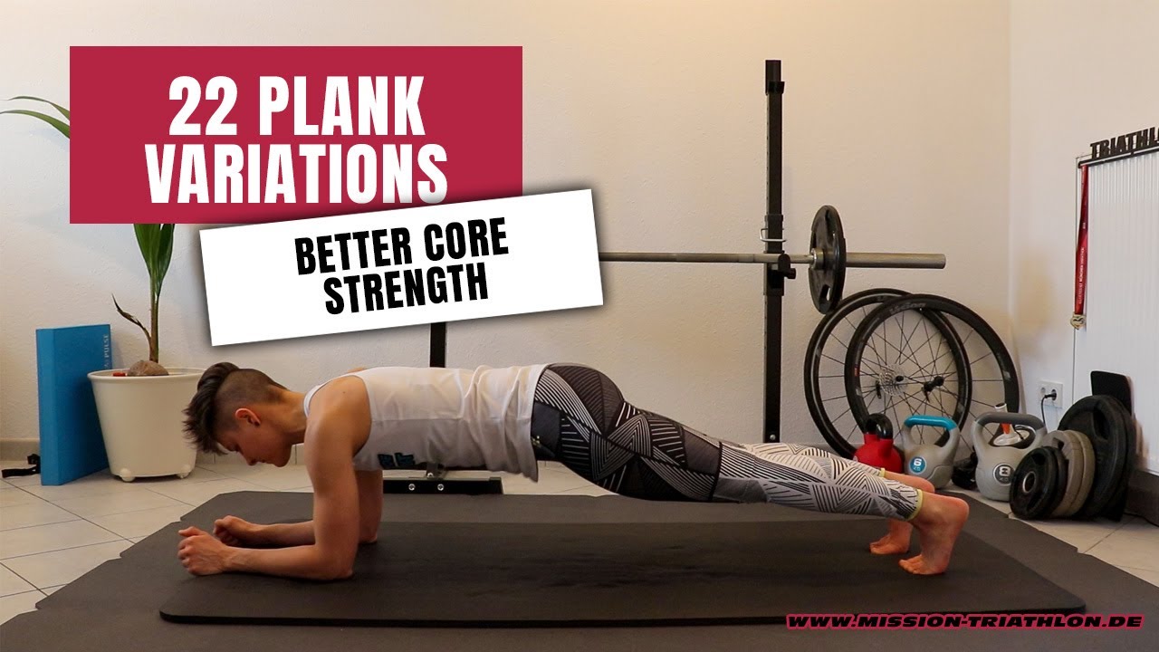 22 Plank Variations - Rumpfkraft f&uuml;r Triathleten
