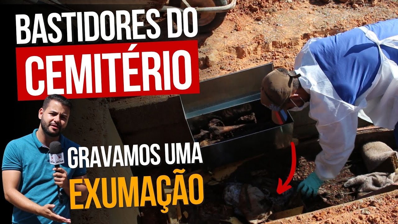 EXUMAÇÃO: VEJA COMO O CAIXÃO FICA ANOS APÓS O SEPULTAMENTO)