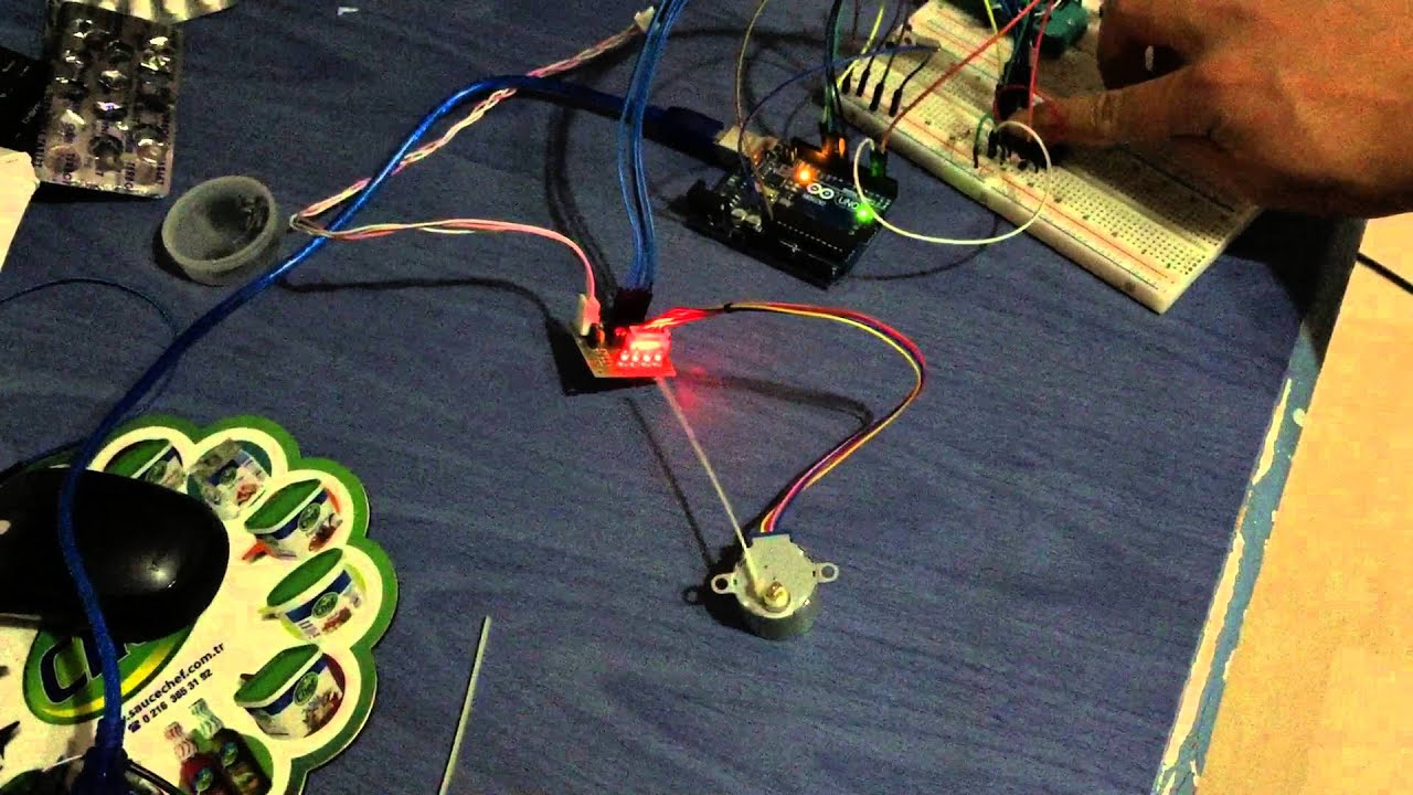 Arduino - Step Motor S&uuml;rme