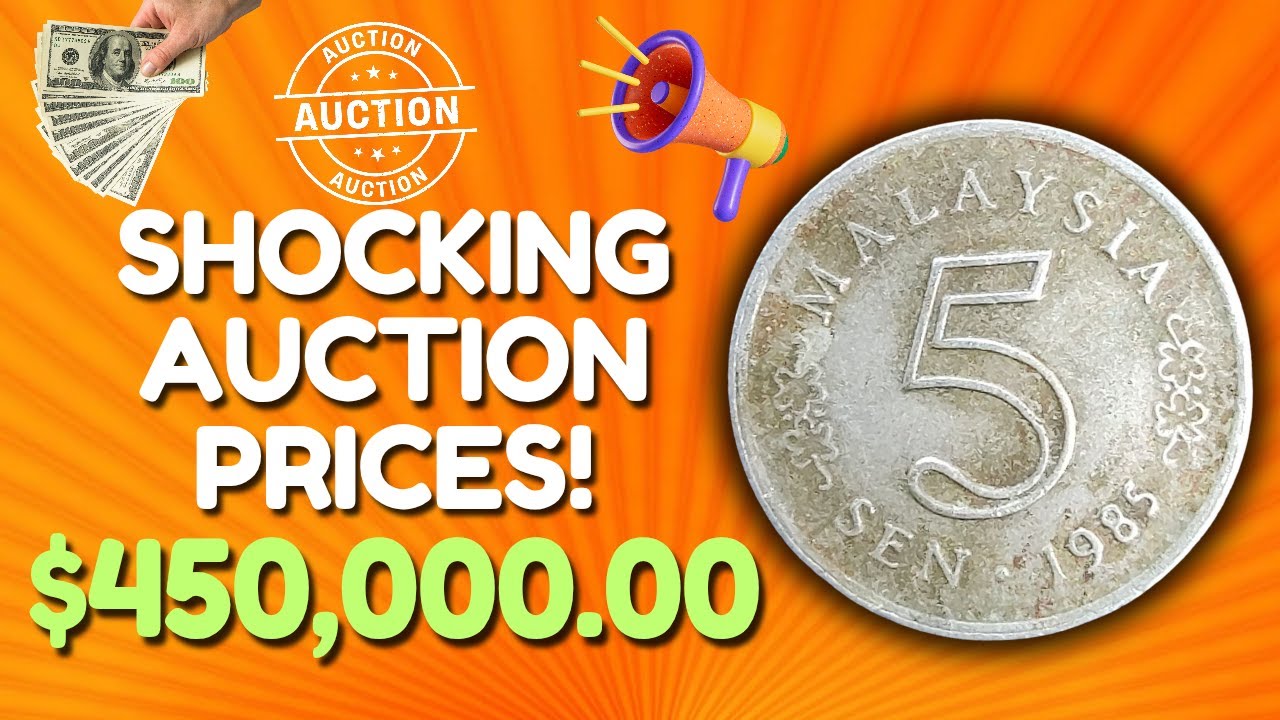 1985 Malaysia 5 Sen Coin Worth THOUSANDS? Rare Auction Sales Explained