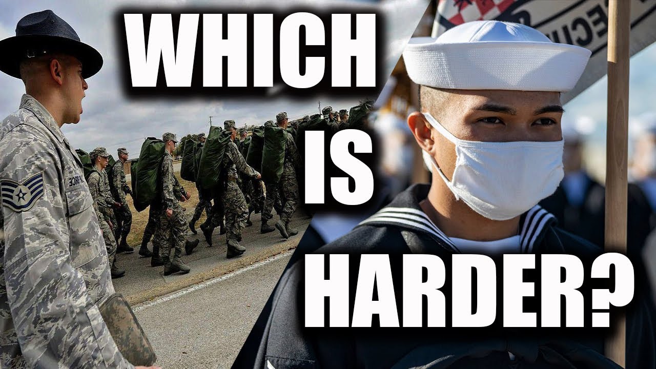 Air Force Bootcamp is EASIER Than Navy Bootcamp? (Navy Sailor Reacts)