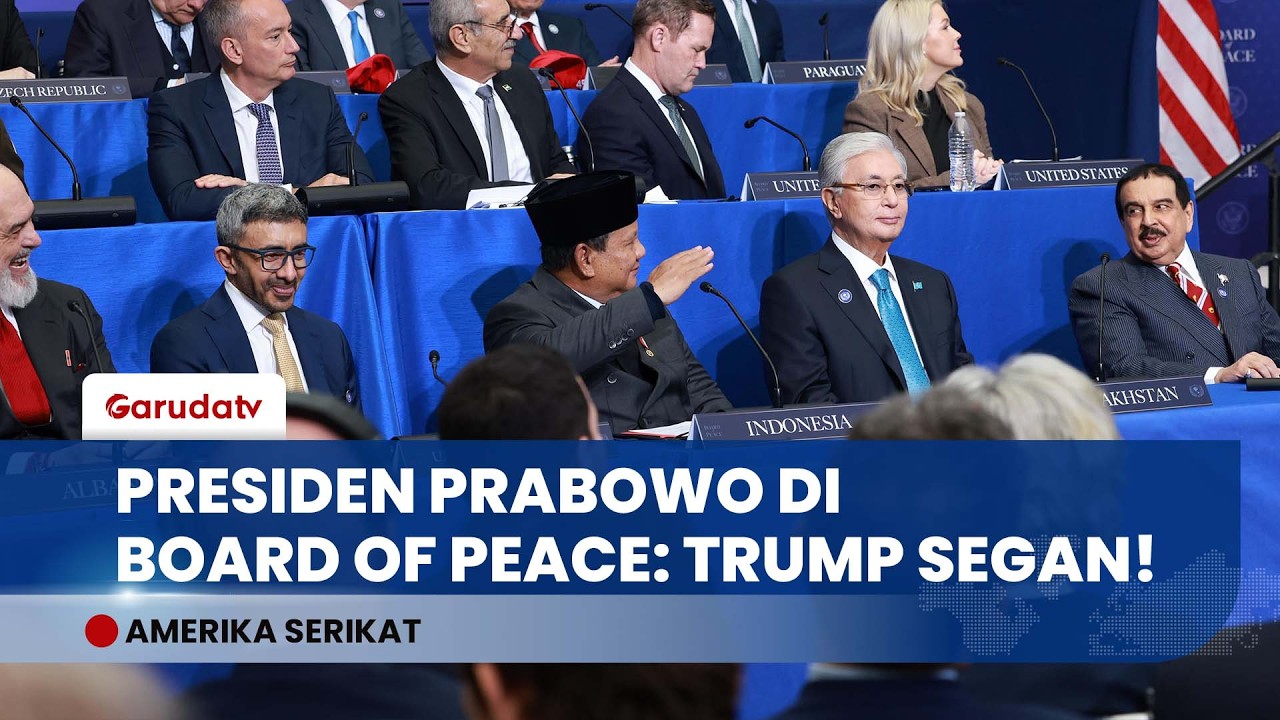 Trump Takjub! Puji Kepemimpinan Tegas Prabowo di BOP: 