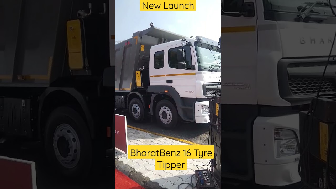 BharatBenz 4828 RT 16 wheeler tipper launch @BharatBenzTrucks1  #bharatbenz #bharatbenztruck