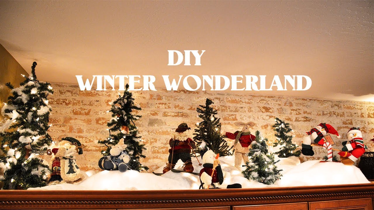 DIY Winter Wonderland in the Kitchen // Christmas 2017