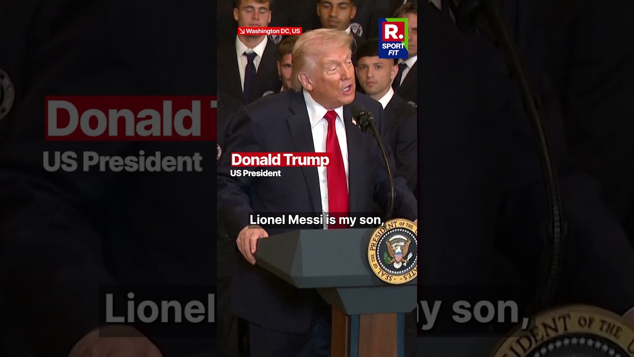 Trump Welcomes Lionel Messi, Inter Miami to White House