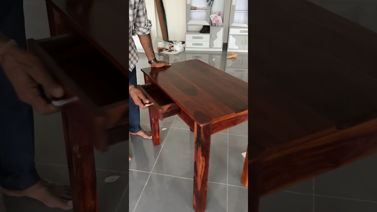 unboxing of study table #carpentry #craft #woodwark #studytable #handicraft #woodworking #table