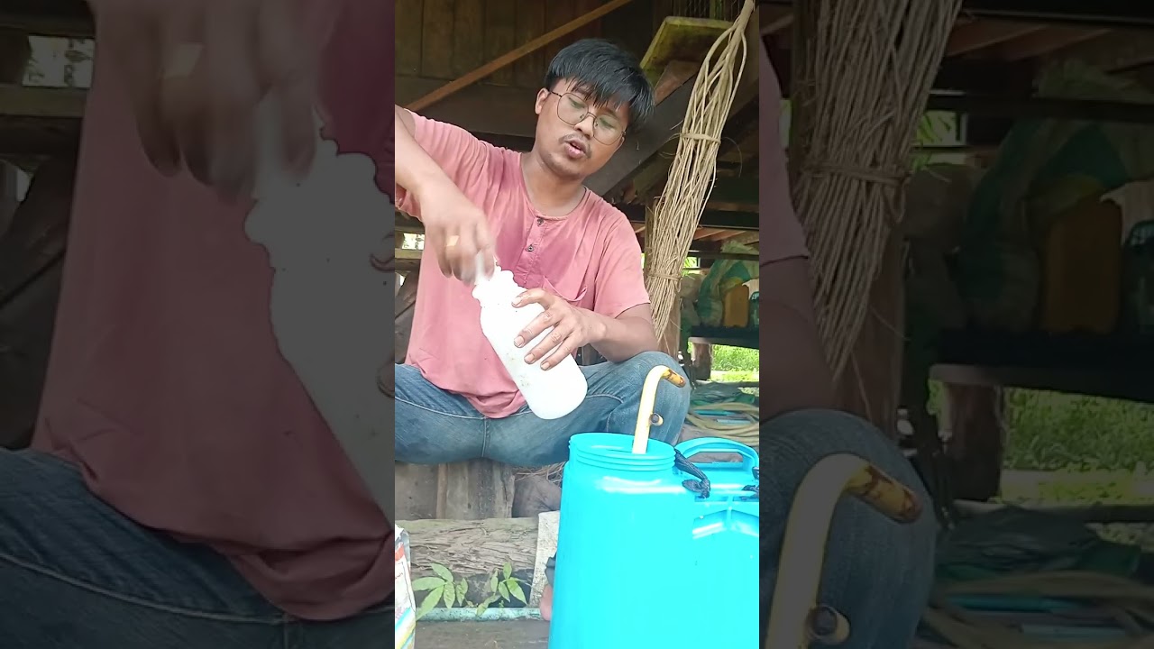 ရေ၂၀လီတာအတွက်ဆေးစပ်နည်း#foryou #မိုးရောဂါကျနေလို့မှိုဆေးဖျန်း