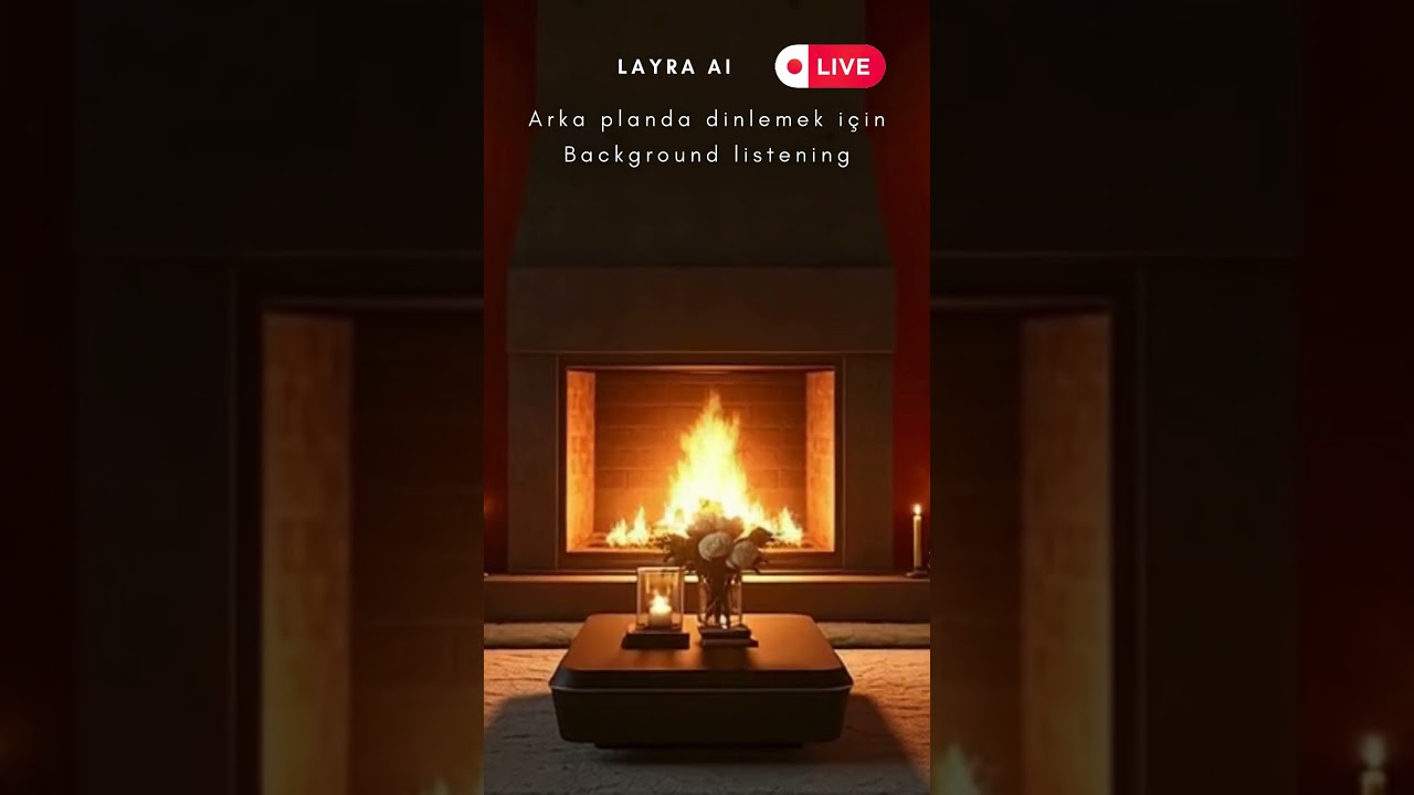 🔥 Cozy Fireplace | Çıtırdayan Şömine Sesleri • Crackling Fire Sounds
