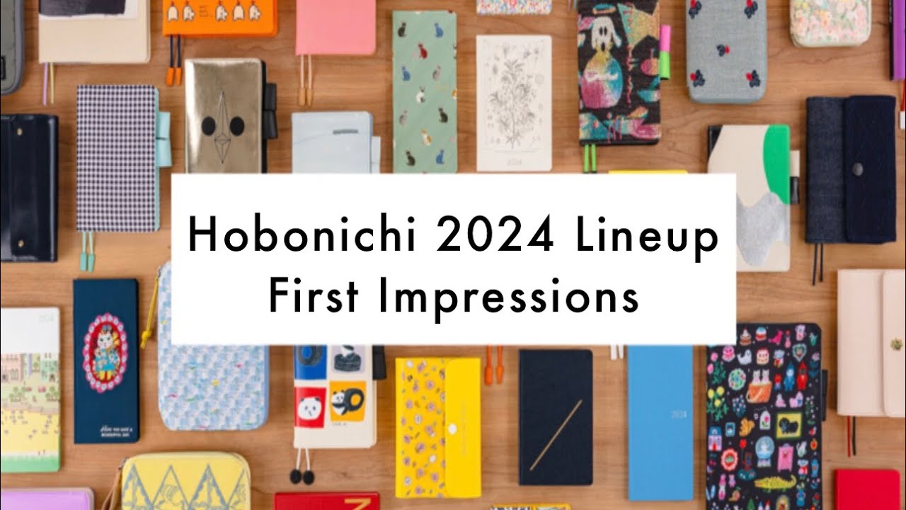 Hobonichi Techo 2024 Full Lineup | First Impressions and my strongest contenders
