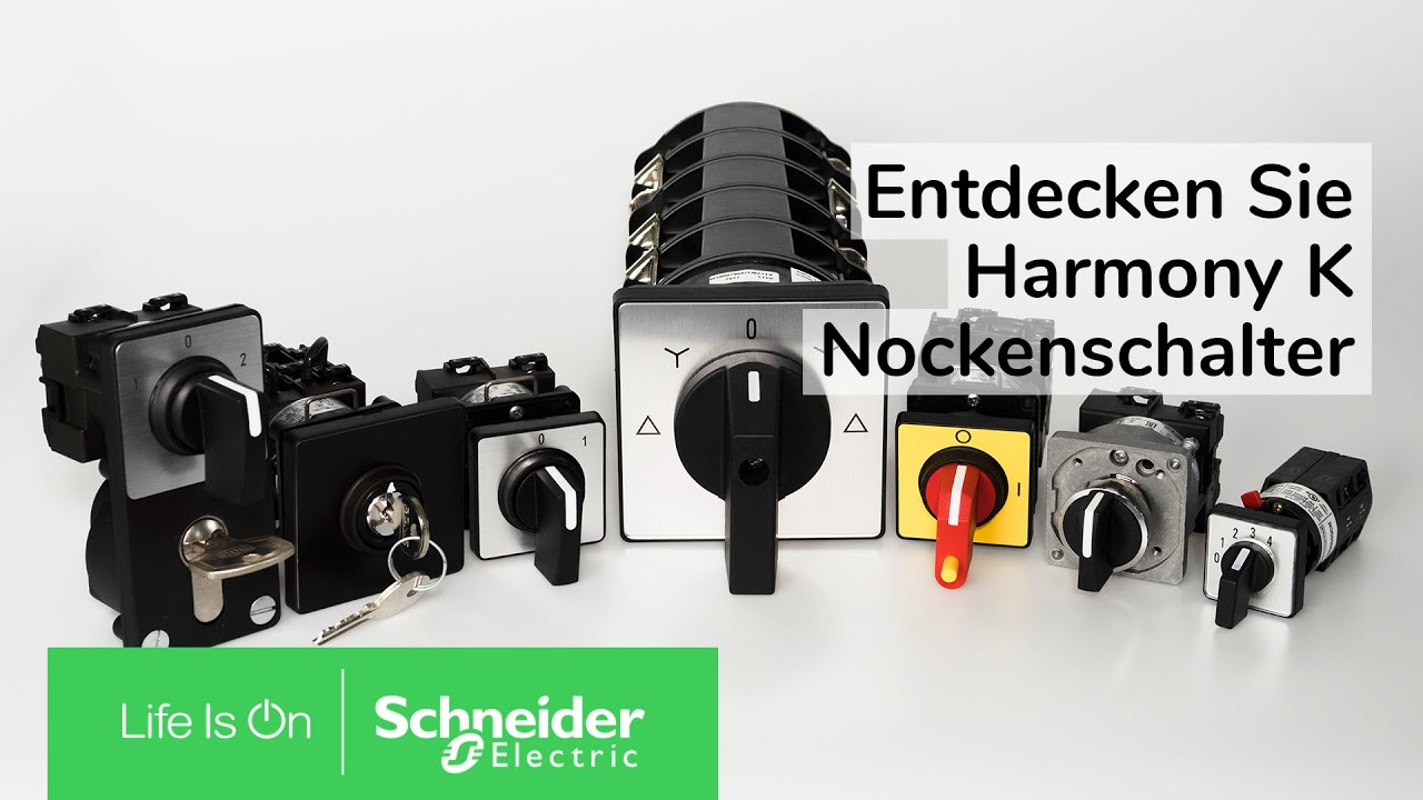 Harmony K Nockenschalter - Globale Produktpalette für Ihre Anforderungen | Schneider Electric