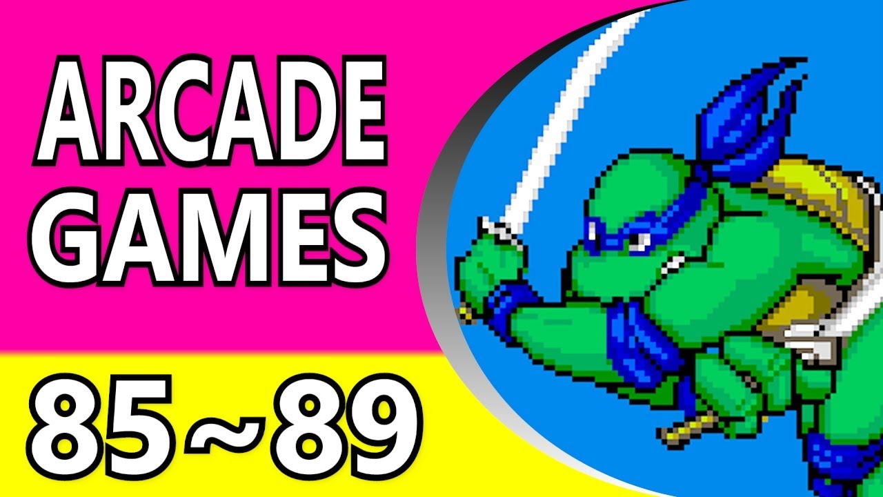 【1985 ~ 1989】 Топ 50 лучших игр для Arcade - алфавитный порядок