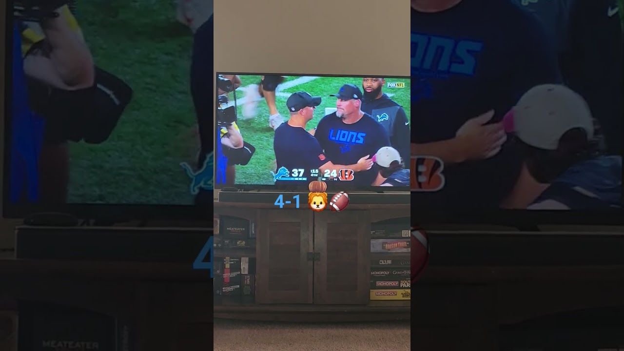 Detroit Lions at Cincinnati Bengals 37-24 