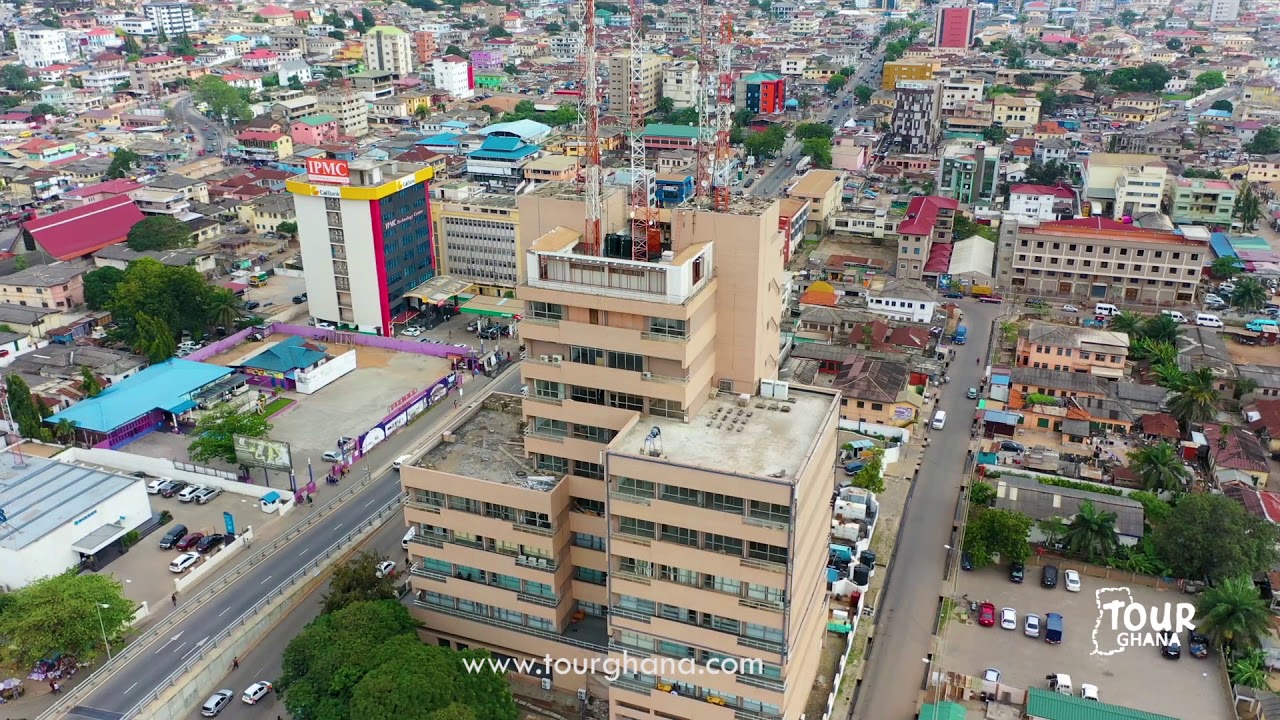 WAO SEE KWAME NKRUMAH CIRCLE IN GHANA LIKE NEVER BEFORE