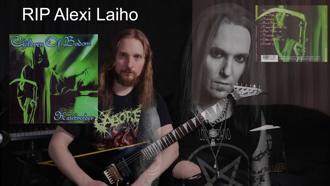 TRIBUTE TO ALEXI LAIHO | Children of Bodom - Hatebreeder (all solos from album) | Tuomas Laasanen