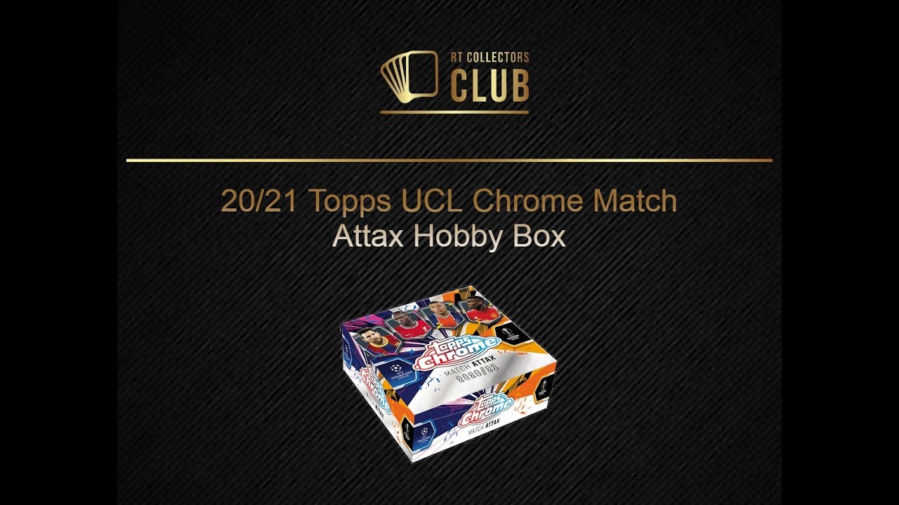 #476 PYT Soccer Break - 20/21 Topps UCL Chrome Match Attax Hobby Box (2026-02-27)