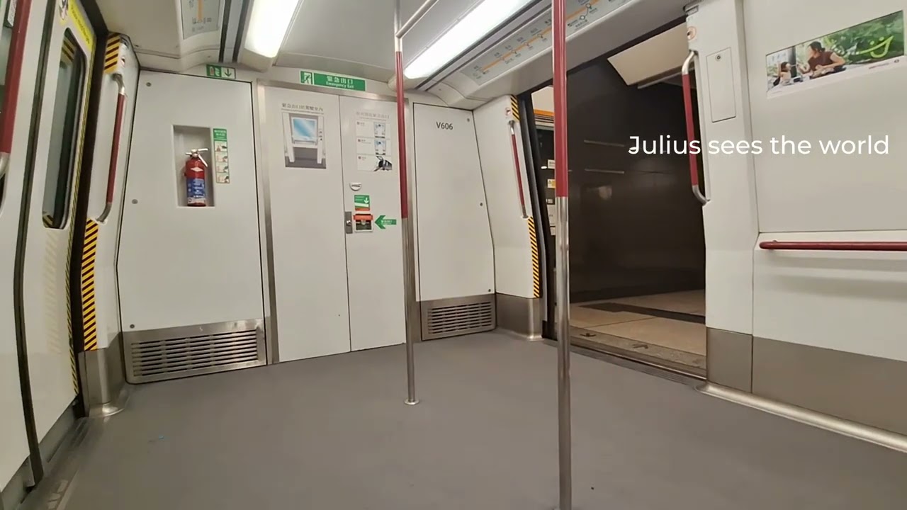 東涌綫 CAF-Train (V606/V806) 香港至南昌行車片段
