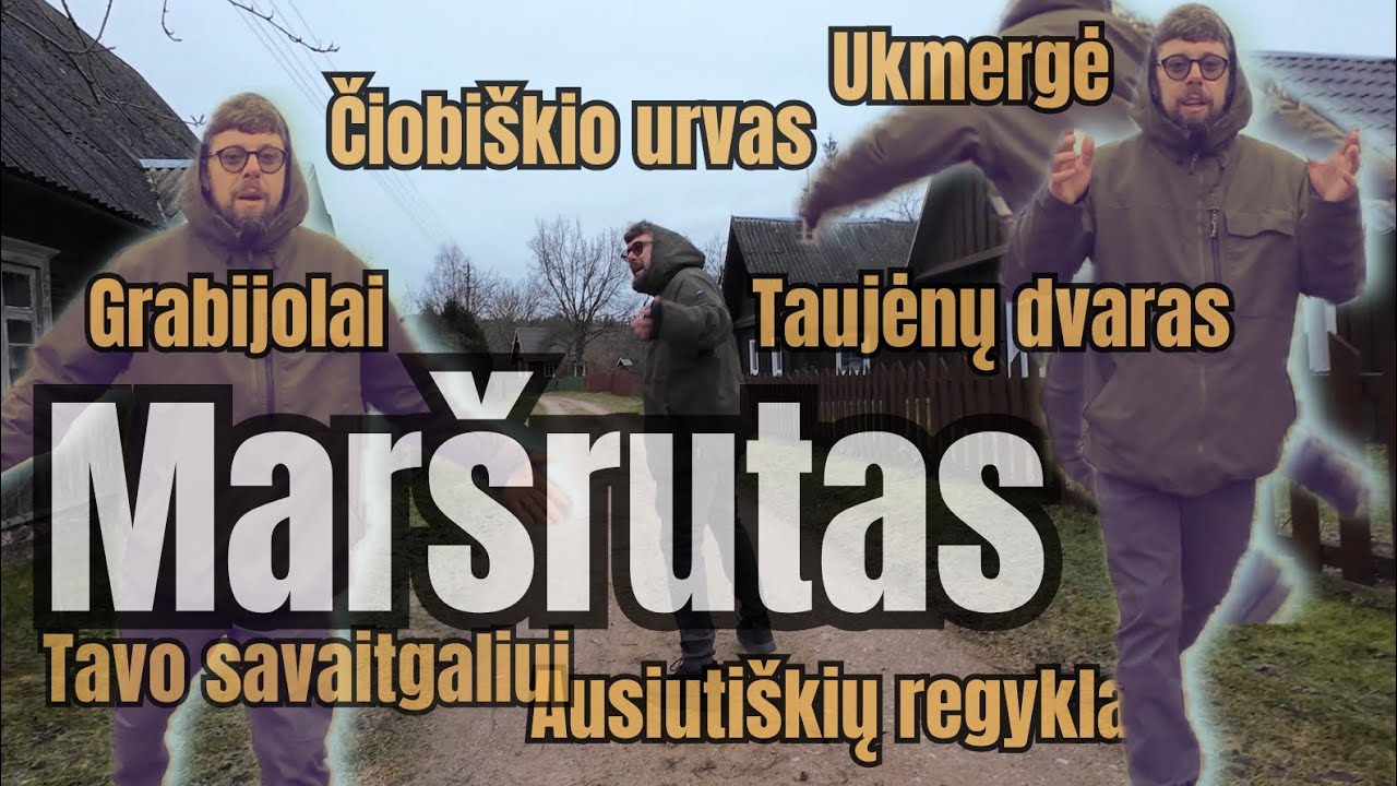 Maršrutas savaitgaliui! Grabijolai, Ausiutiškių regykla, Čiobiškio urvas, Ukmergė, Taujėnų dvaras. 