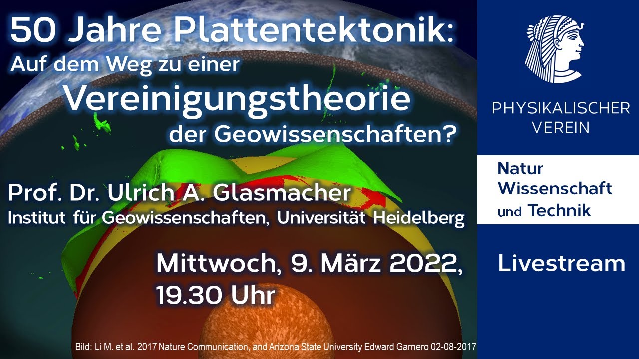 50 Jahre Plattentektonik: Auf dem Weg zu einer Vereinigungstheorie der Geowissenschaften?