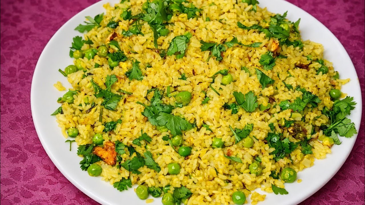 सिर्फ 10 मिनट में झटपट मटर पुलाव | इतना टेस्टी कि बार-बार बनाओगे 😋 | Matar Pulao Recipe 