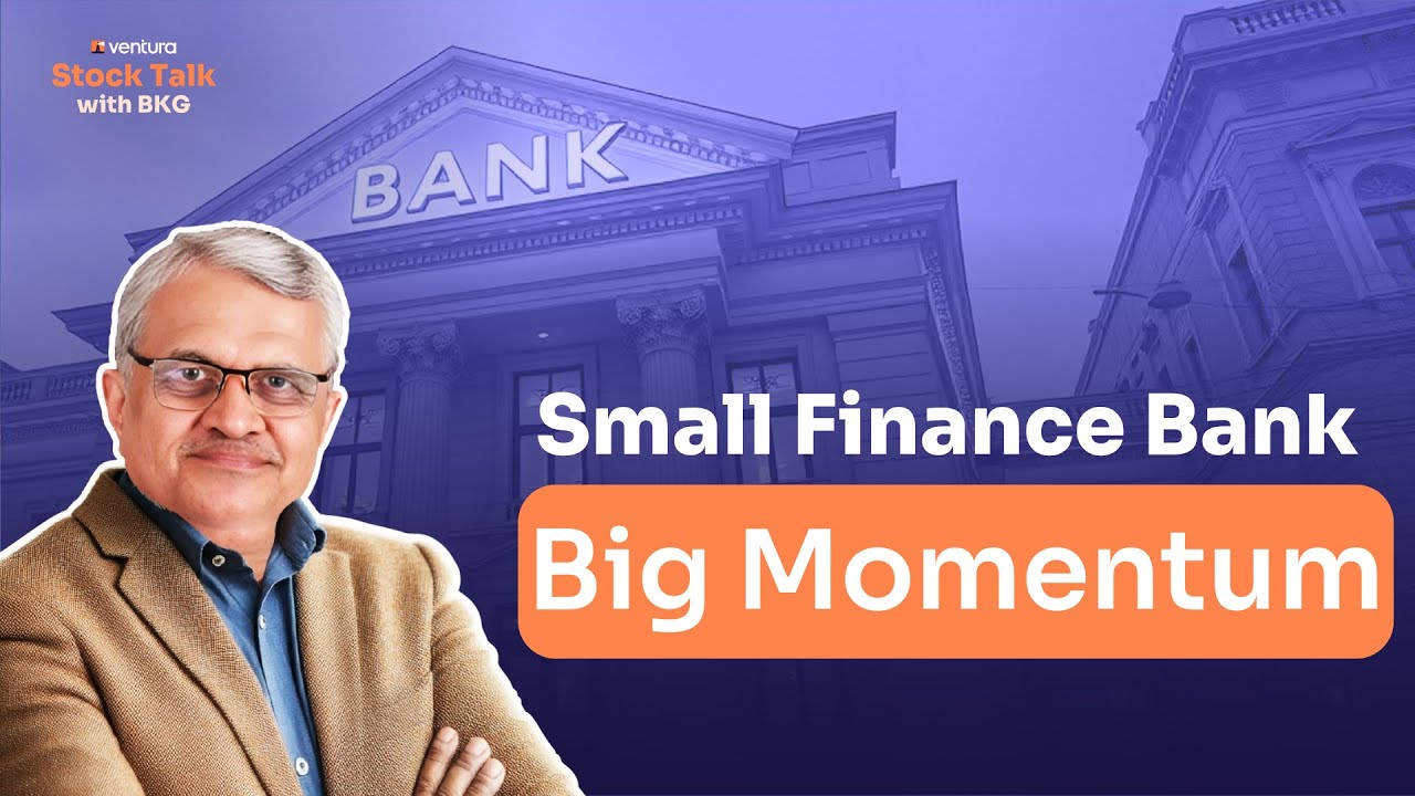 Is This Small Finance Bank Stock Reversing After a 1-Year Consolidation? | Trending Stock | Ventura