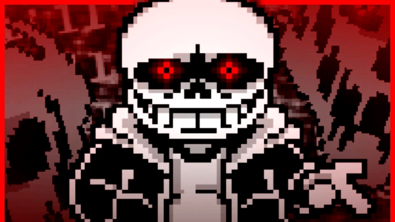 Концовка Undertale HACKER