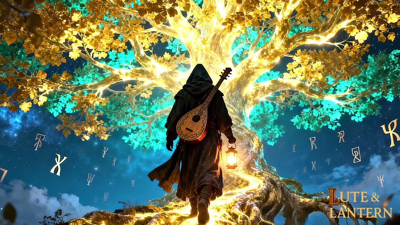 i followed the roots beneath yggdrasil | nordic lute ambient