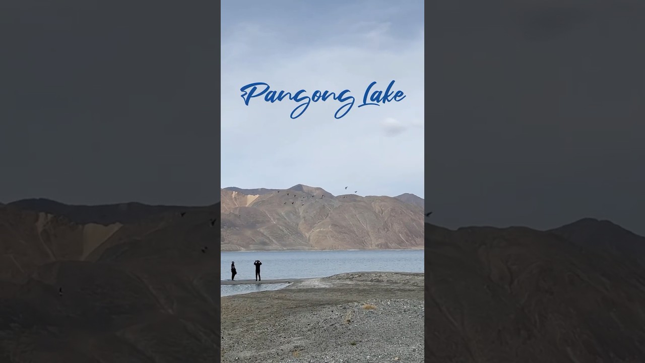 CAN YOU IMAGINE this lake changes its color many times in a day🤩     #shorts #youtubeshorts #india