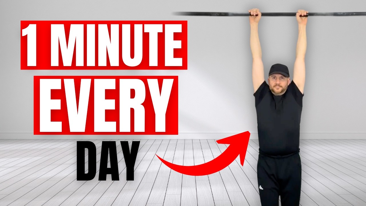 Dead Hang For 1 Minute Daily And THIS Happens To Your Body (40+)