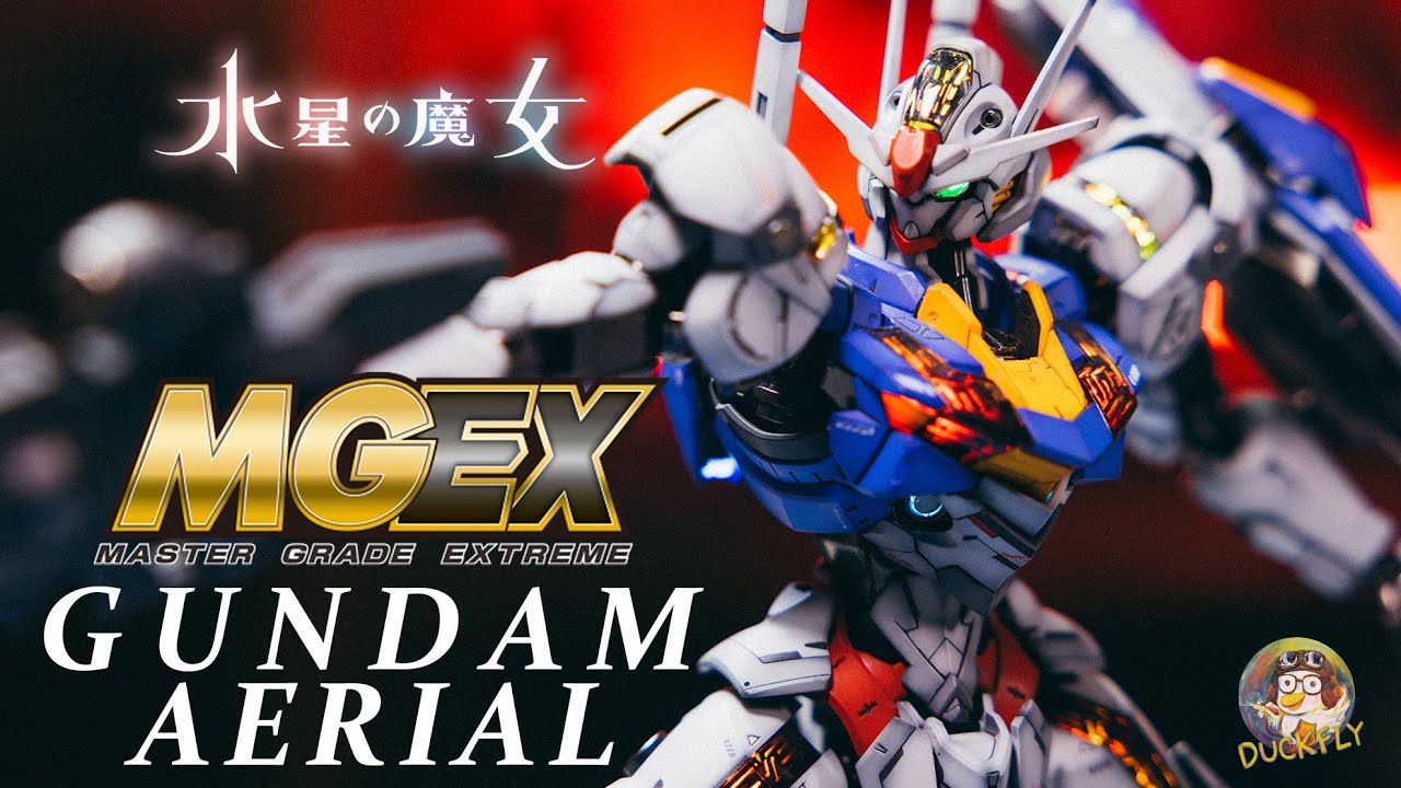 【FM ガンダムエアリ アル MGEX化??!!】電飾の極 FM  劇中パーメットスコア 再現する | ガンプラ改造＆全塗装