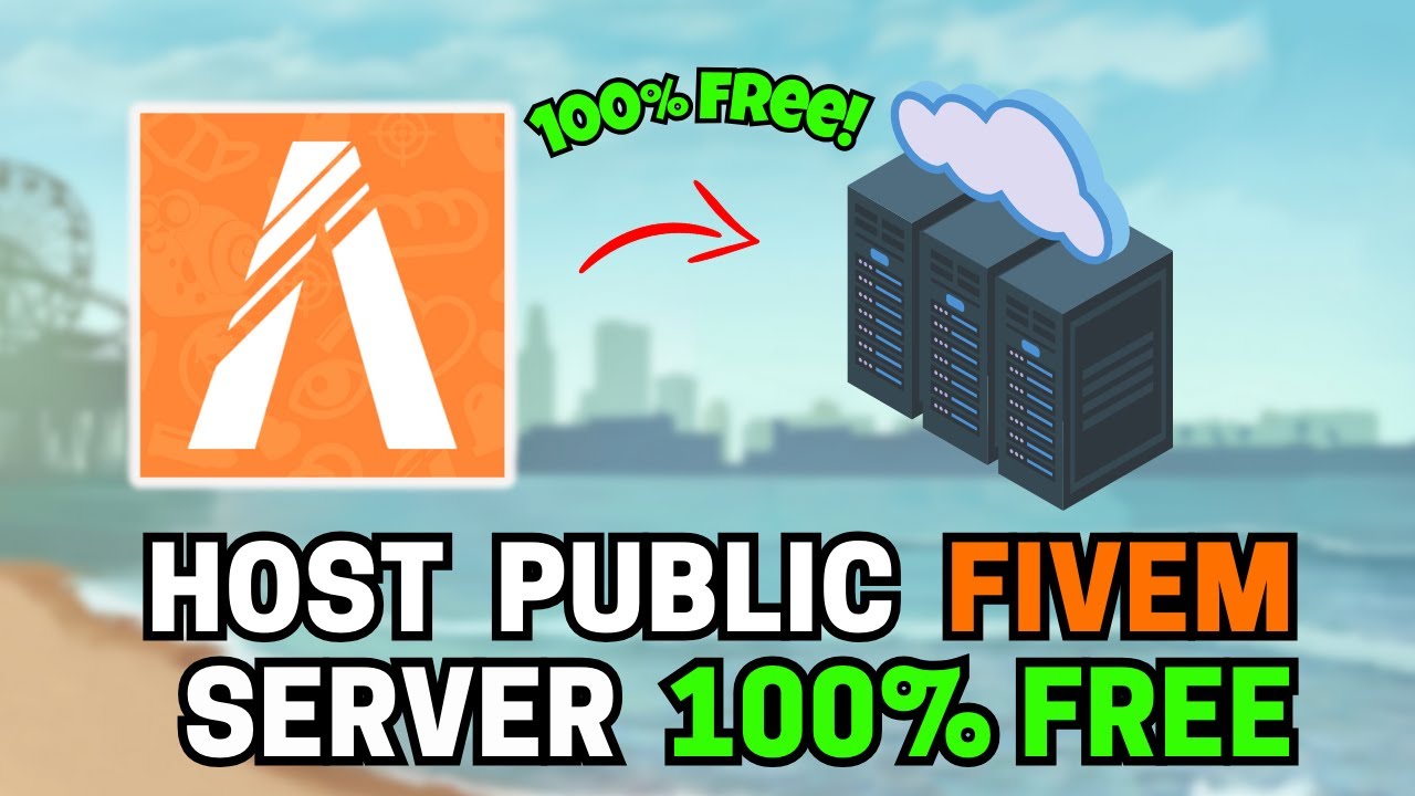 Как создать БЕСПЛАТНЫЙ публичный сервер в FiveM GTA RP