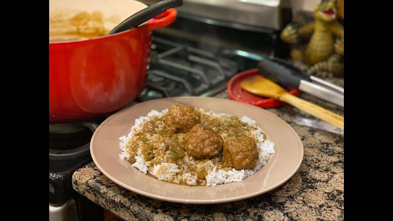 Рагу с фрикадельками от The Cajun Ninja