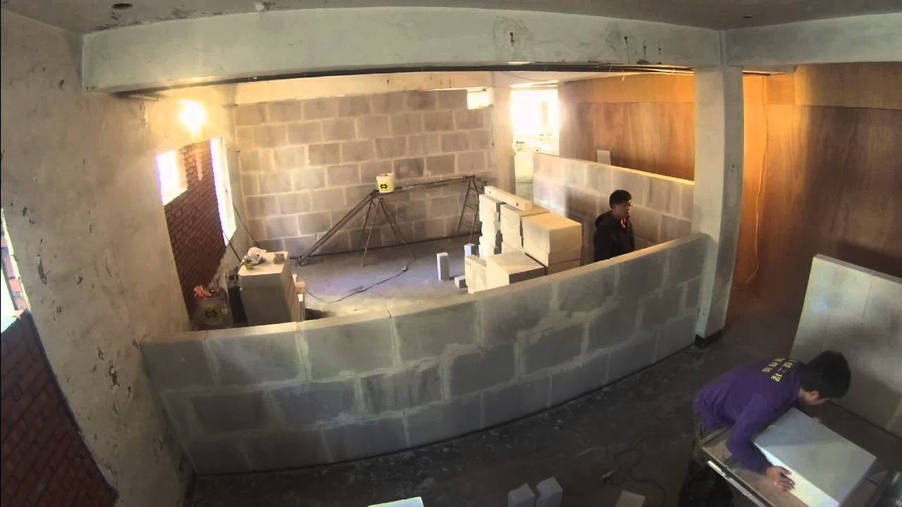 白磚●縮時看施工過程