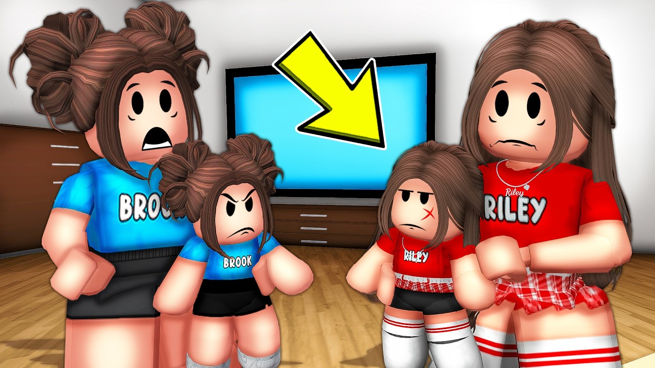 БЭБИ БРУК встречает БЭБИ РАЙЛИ в Roblox Brookhaven!!