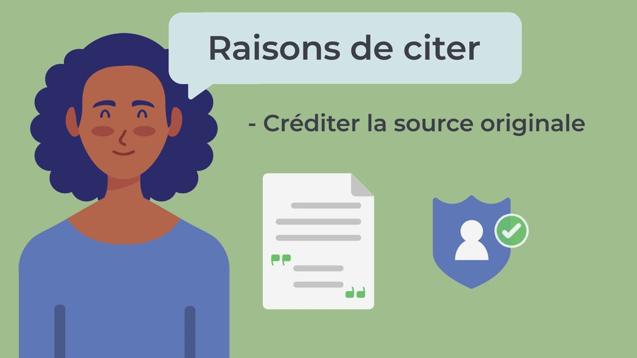 Pourquoi citer vos sources