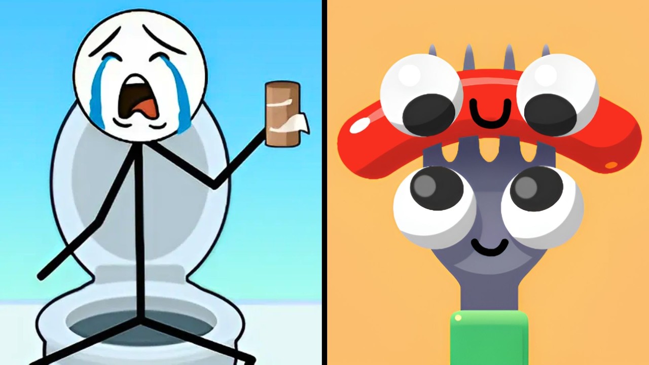 Play TikTok Gameplay FORK N SAUSAGE vs THIEF PUZZLE (Through The Wall) — Walkthrough Trailer Video