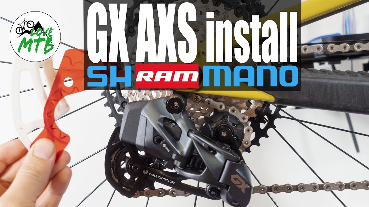 SRAM + Shimano 1x12 Wireless - Инструкция по установке Eagle AXS, комбинированная трансмиссия GX,...
