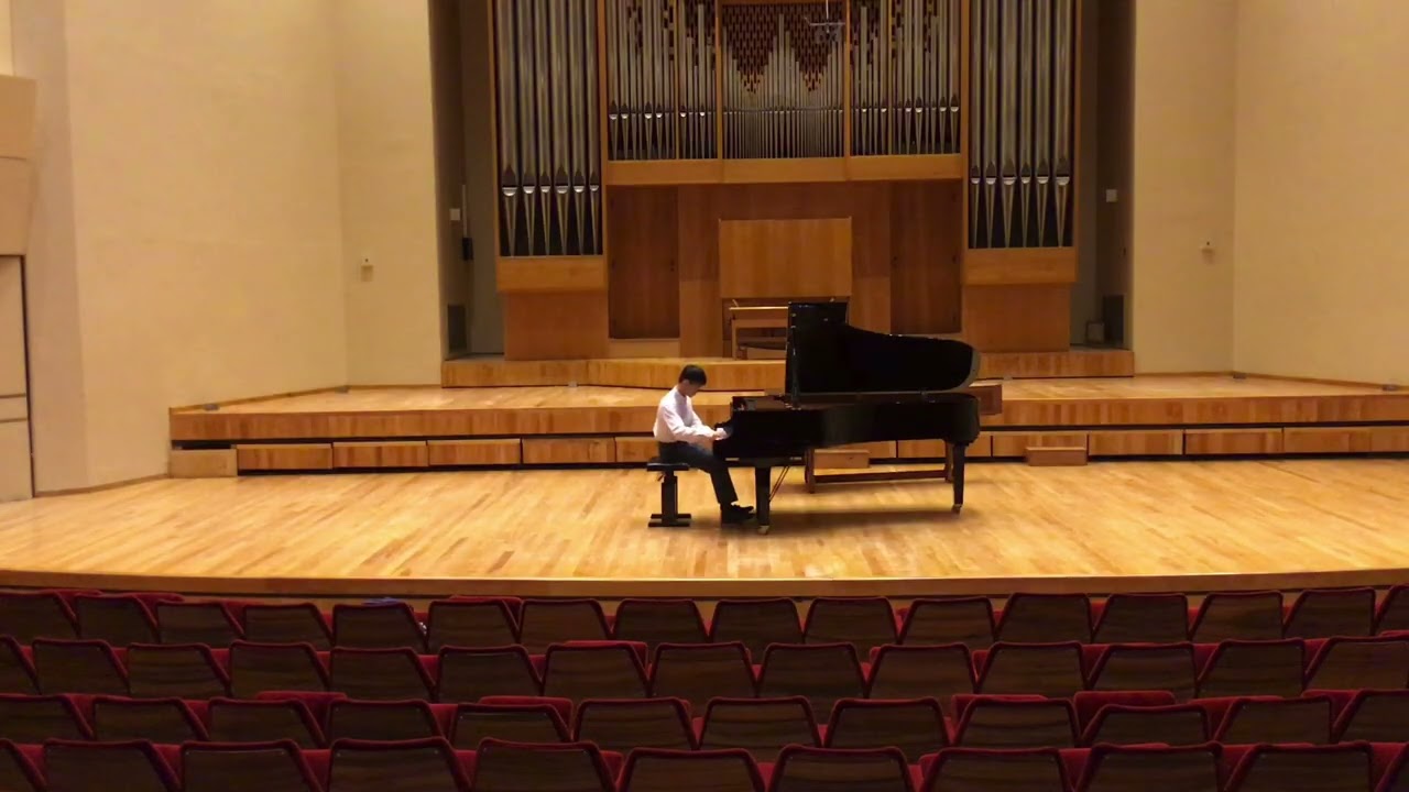 Juntian David Yang - Liszt Concert Etude: Un Sospiro