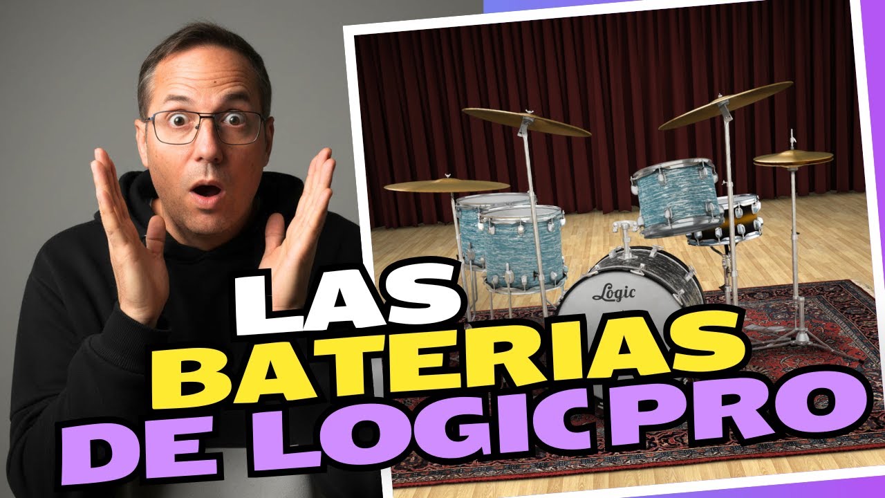 🥁 Cómo usar las baterías de Logic Pro X 🥁