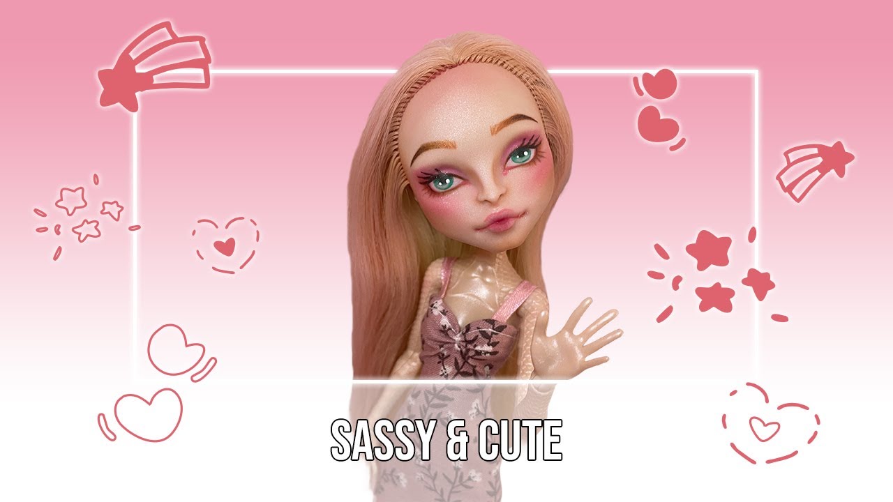 Cute, Sassy, and Totally One-of-a-Kind! 💋✨ Meet My Unique Doll!