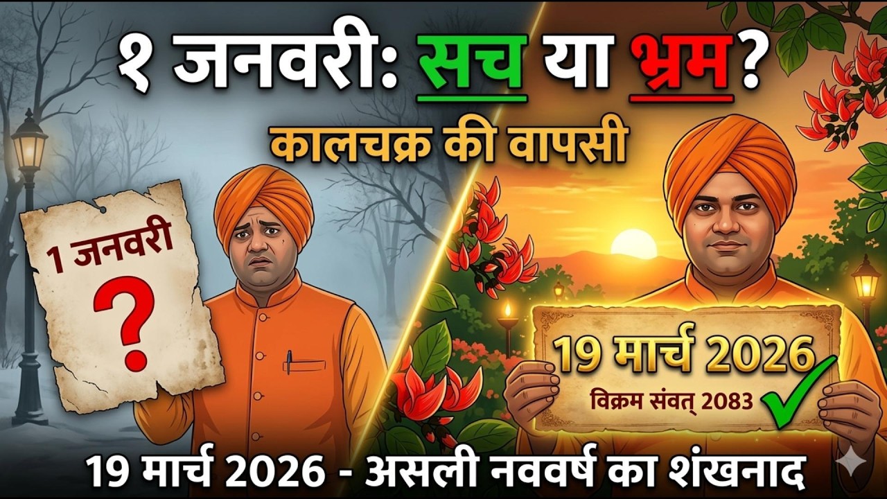 1 जनवरी या 19 मार्च? असली नया साल कब है? Vikram Samvat 2083 | प्रवचन #swamisachidanand #aryasamaj