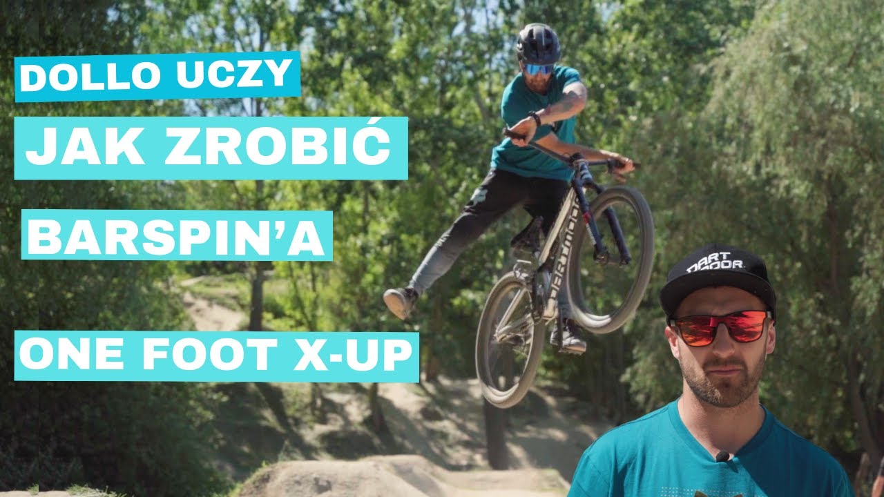 Lekcja sztuczek z Piotrkiem Krajewskim:  V - jak zrobić barspin / one foot x-up