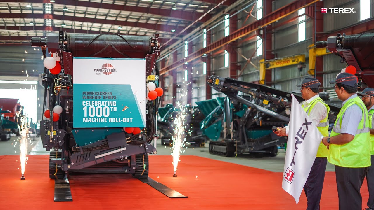 Hosur Terex Company | Powerscreen Machine Roll out | Celebration | Cinematic Promo | 4k