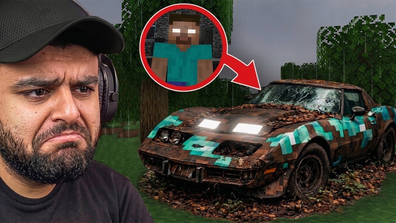 ჰერობრაინის მიტოვებული მანქანა მაინქრაფთში!