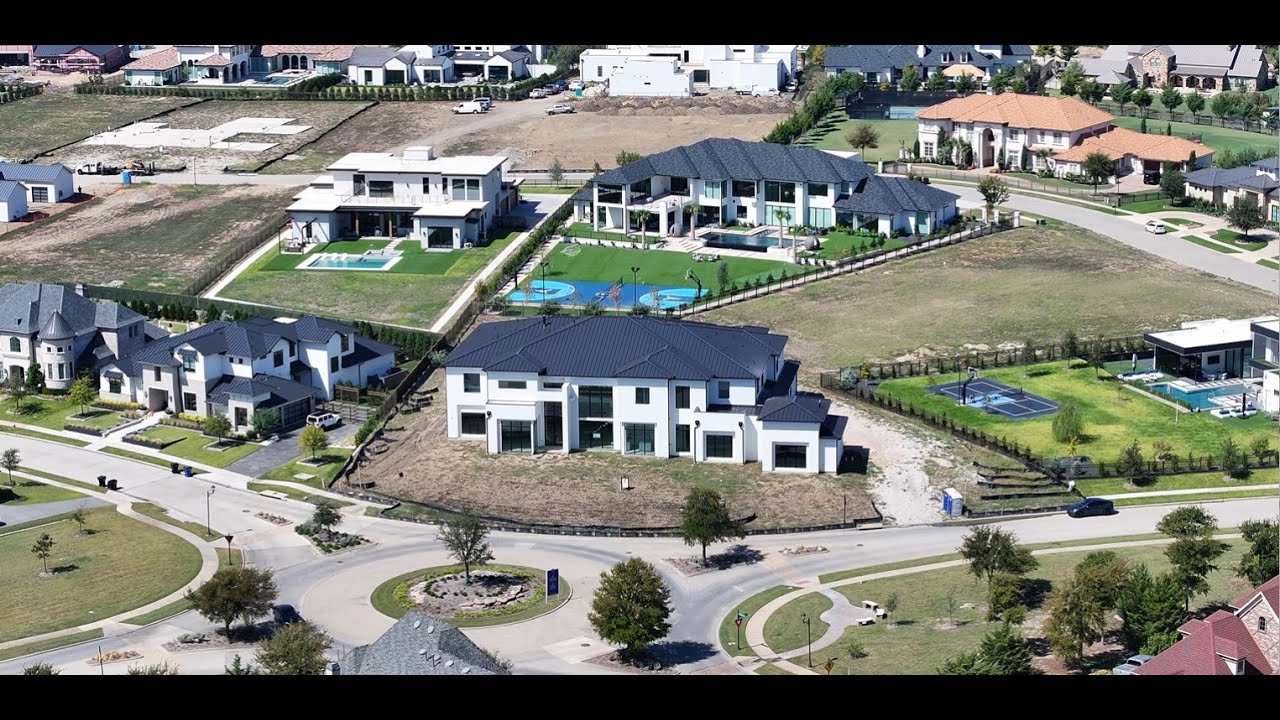 Inside an 8 million Dollar Luxury New Construction DFW Home | Frico, Texas