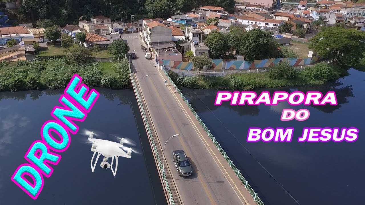 DRONE visita PIRAPORA do BOM JESUS wanzam fpv